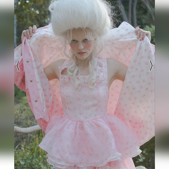 Selkie Peony Parfait Poet Top - Picture 2 of 16